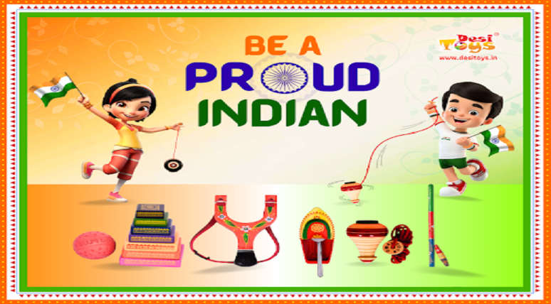 Instil Patriotism in Children - Be Indian, Play with Indian Toys