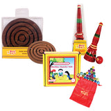 (Combo of 3) Gift Set Fun Game Activity Toys Festival Gift Box | Wooden Toys | Collectible Return Gift