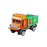 Miniature Hand painted Indian Truck | Wooden Toy Truck | Collectible