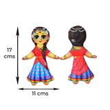 Krishna Doll Gifts Radha Krishna Dolls Pack Of 2 | Plush Cotton Soft Toys | Collectible Return Gift