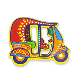 Auto Rickshaw Fridge Magnet | Made in MDF | Collectible