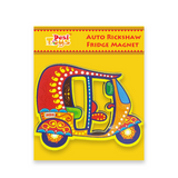 Auto Rickshaw Fridge Magnet | Made in MDF | Collectible