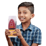 Steam Toy Boat & Spinning Tops/Lattu PO2 Combo | Wooden Bhawra & Putt Putt Tin Boat Toys | Collectible