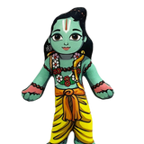 (Pack of 2) Lord Ram Sita Plush | Cotton Dolls Soft Toys | Collectible Play Set