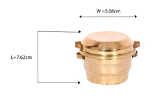 Brass Miniature Idli making vessels pretend play set, Pital  idli patra, Collectible