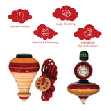 Wooden Spinning Tops | Wooden Lattu Bhawra | 6+ Years