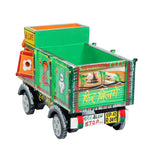 Miniature Hand painted Indian Truck | Wooden Toy Truck | Collectible