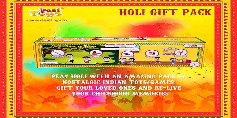 Buy ‘Indian Desi Khel Pack of 5’ Gift Box for this Holi Festival