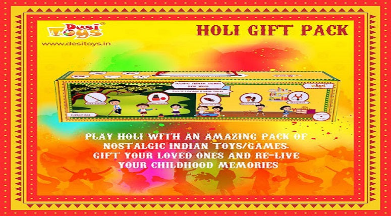Buy ‘Indian Desi Khel Pack of 5’ Gift Box for this Holi Festival
