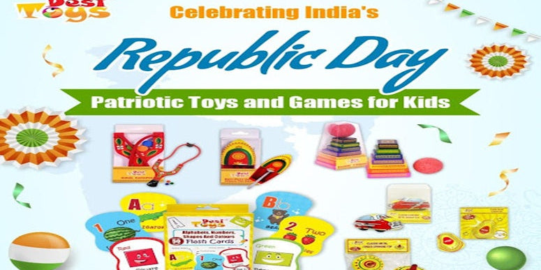 Celebrating India's Republic Day: Patriotic Toys and Games for Kids