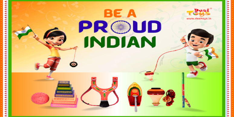 Instil Patriotism in Children - Be Indian, Play with Indian Toys