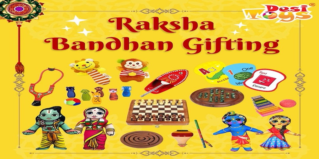Buy the Best Raksha Bandhan Gifts Online in 2025 from Desi Toys