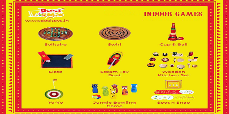 Rediscovering the Joy of Indian Traditional Indoor Games from Desi Toys
