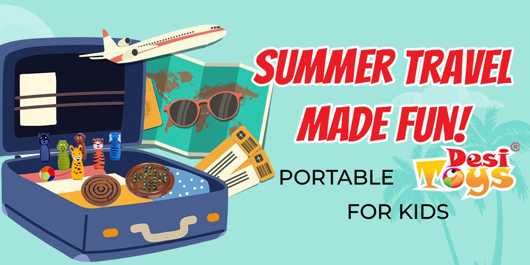 Summer Travel Made Fun: Portable Desi Toys for Kids