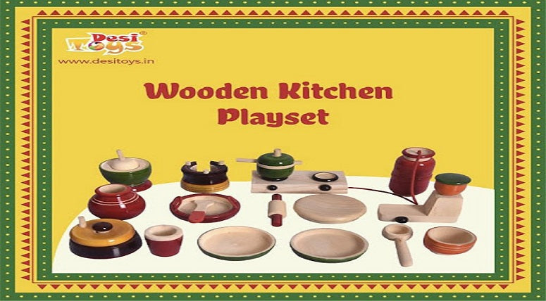 Toy Kitchen Set - Creative Play for Kids