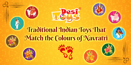Traditional Indian Toys That Match the Colours of Navratri