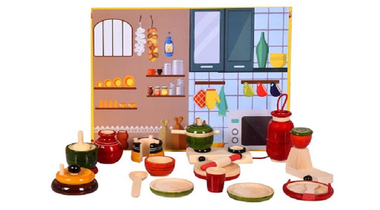How Does Wooden Kitchen Set Toys Benefit Kids?