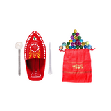 Steam Toy Boat & Marbles Game Combo | Marbles & TIn Toys | Collectible