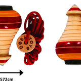 Steam Toy Boat & Spinning Tops/Lattu PO2 Combo | Wooden & Tin Toys | Collectible