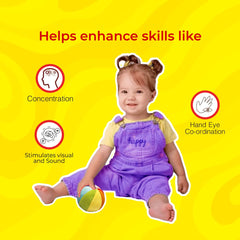 Plush Baby Rattle Ball