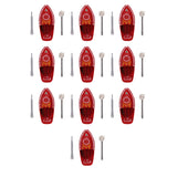 (Pack of 10) Putt Putt Nav | Pop Pop Tin Steam Boat | Collectible
