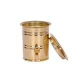 Miniature Tank with Tap | Brass Tap Pawali | Collectible Pretend play Set