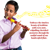 Desi Toys Handcrafted Flute |Wooden Bansuri | Collectible