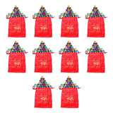 (Pack of 10) Marble Balls | Each Pack has 24 Marbles & 4 Big Shooters Kanche | Collectible