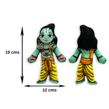 (Pack of 2) Lord Ram Sita Plush | Cotton Dolls | Collectible