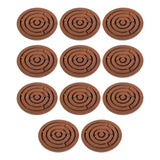 (Pack of 10) Bada Bhool Bhulaiyaa | Wooden Swirl Ball in Maze Puzzle Labyrinth | 5 Year +