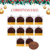 (Pack of 10) Bada Bhool Bhulaiyaa | Wooden Swirl Ball in Maze Puzzle Labyrinth | 5 Year + | Ideal Christmas Gift | Festive Gift