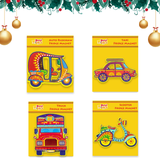(Combo of 4) Fridge Magnet | Magnet Collection | Collectibles | Best For Gift Set