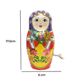 Retro Wind-up Doll | Tin | Collectible