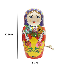 Retro Wind-up Doll | Tin| Upto 14 yrs |