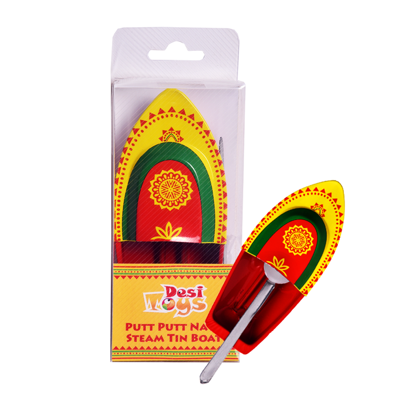 Premium Putt Putt Nav Tin Steam Toy Boat Pop Pop Steam toy Boat