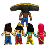 Ramayana Plush Doll Set | Cotton | Collectible