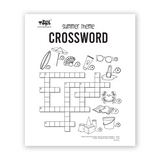 Summer Theme - CrossWords - Activity Sheet