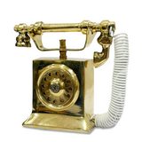 Miniature Vintage Telephone | Brass | Collectible