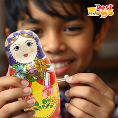 Retro Wind-up Doll | Tin| Upto 14 yrs |