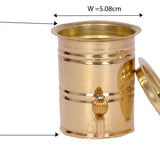 Miniature Tank with Tap | Brass Tap Pawali | Collectible Pretend play Set
