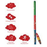 Gilli Danda Game | Vitti Dandu Wooden Toys | 8 Years +