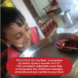 Putt Putt Nav | Tin Steam Toy Boat | Collectible