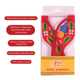Gulel Catapult With Foam Balls | Wooden Slingshot | Collectible
