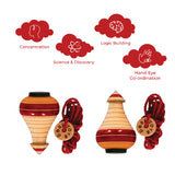 (Pack of 2) Wooden Spinning Tops | Wooden Lattu | 6+ Years