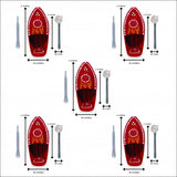 (Pack of 5) Putt Putt Nav | Steam Tin Toy Boat | Collectible