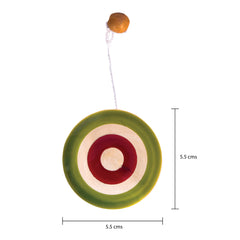Wooden Yo-Yo & Spinner Toy for Kids pack of 2