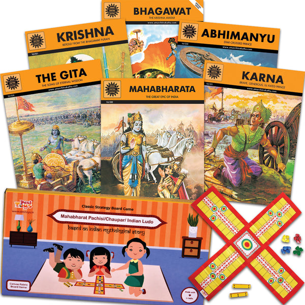 Epic Indian Stories & Game- Mahabharat Special