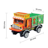 Miniature Hand painted Indian Truck | Wooden Toys | Collectible